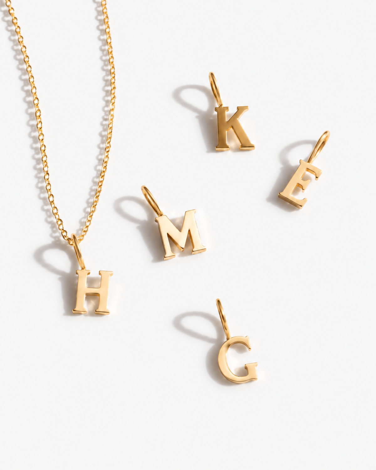 Ivy Letter Charm