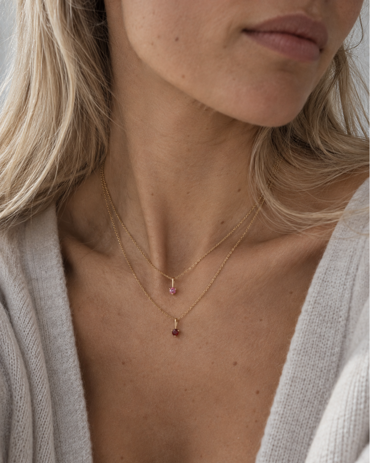 Era Birthstone Necklace