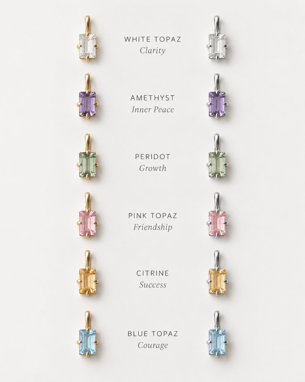 Betty Baguette Charm