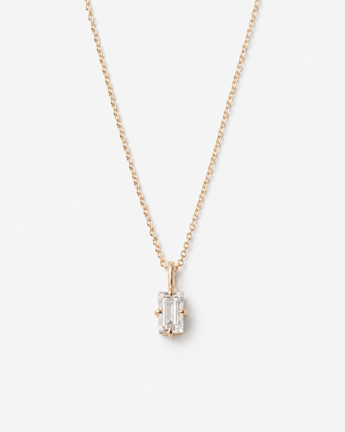 Betty Baguette Necklace