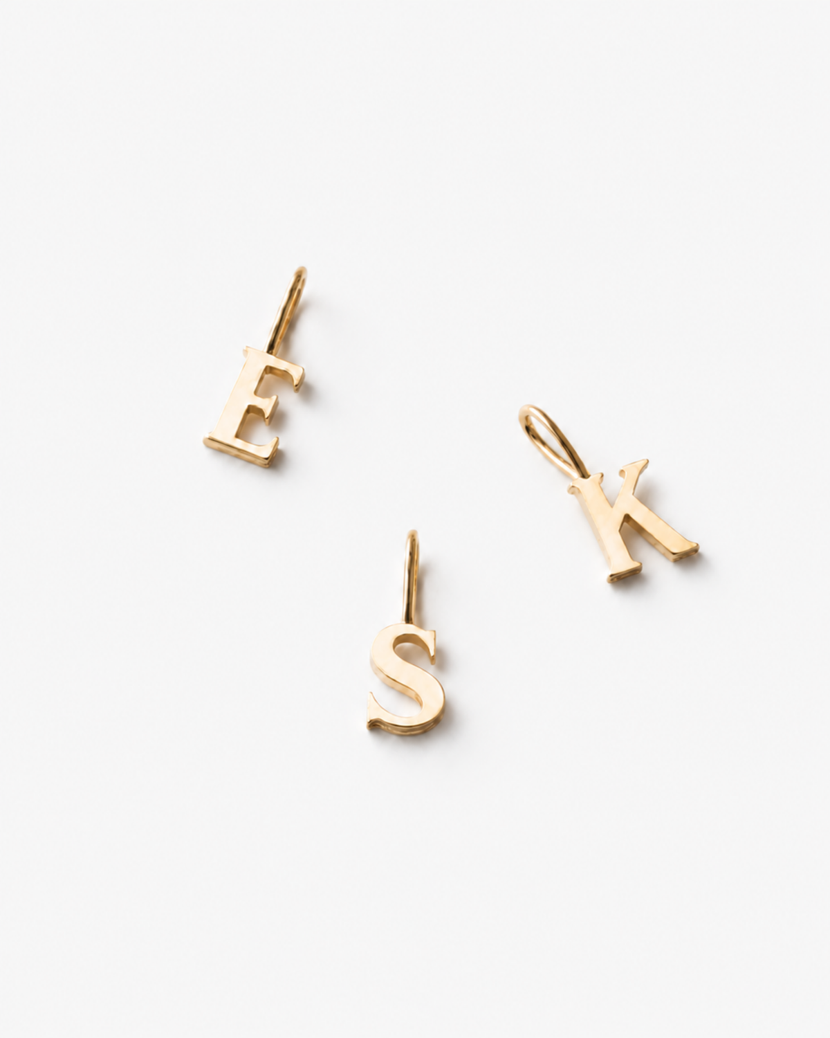 Ivy Letter Charm