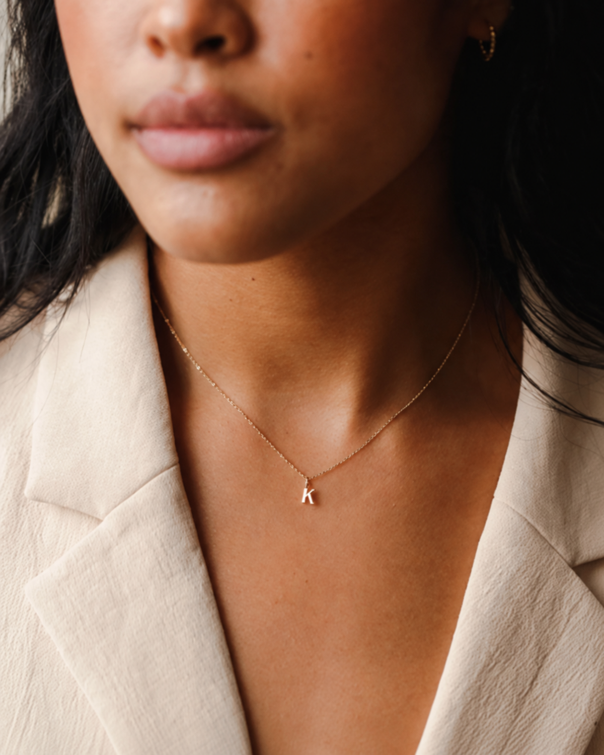 Ivy Letter Necklace