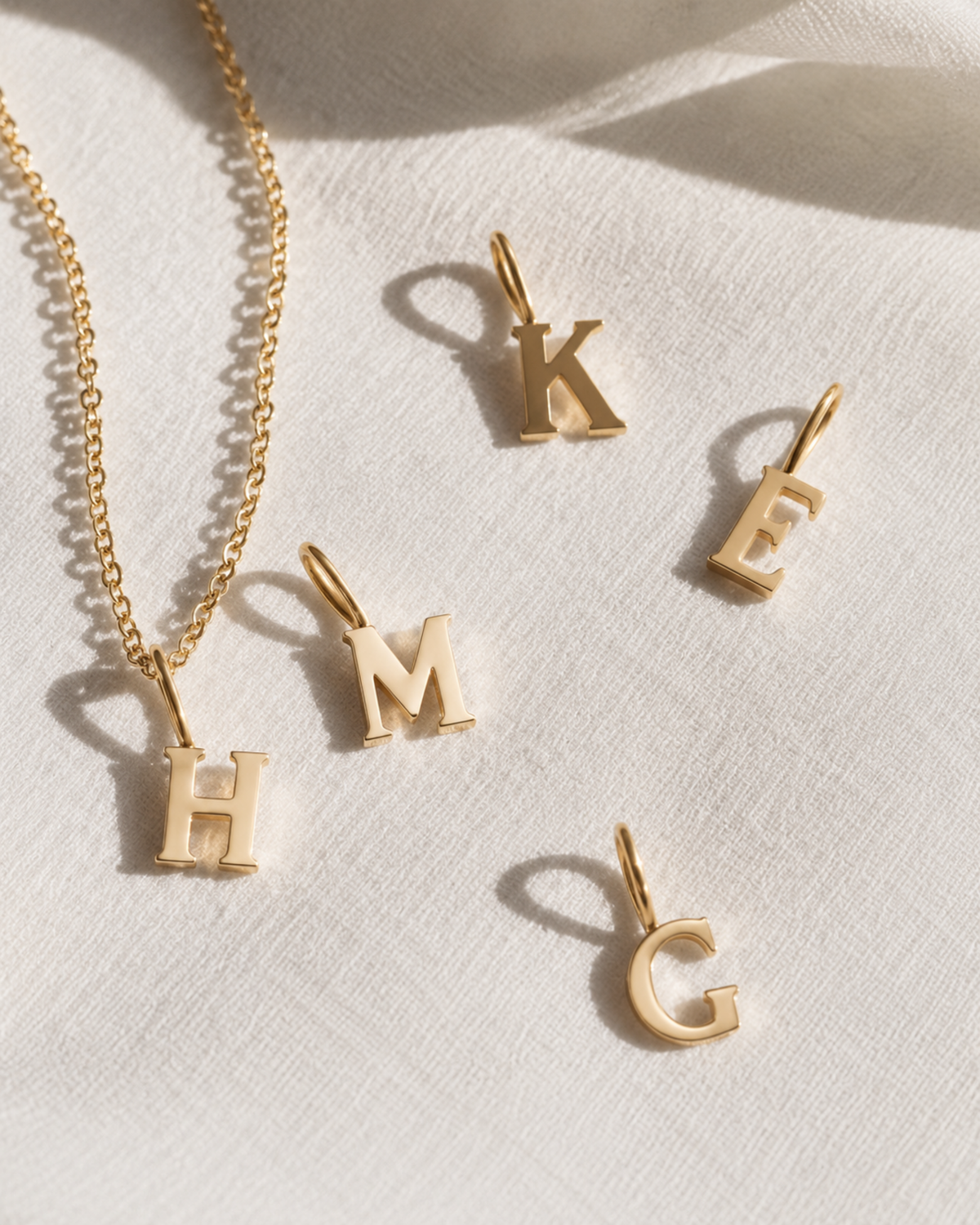 Ivy Letter Necklace