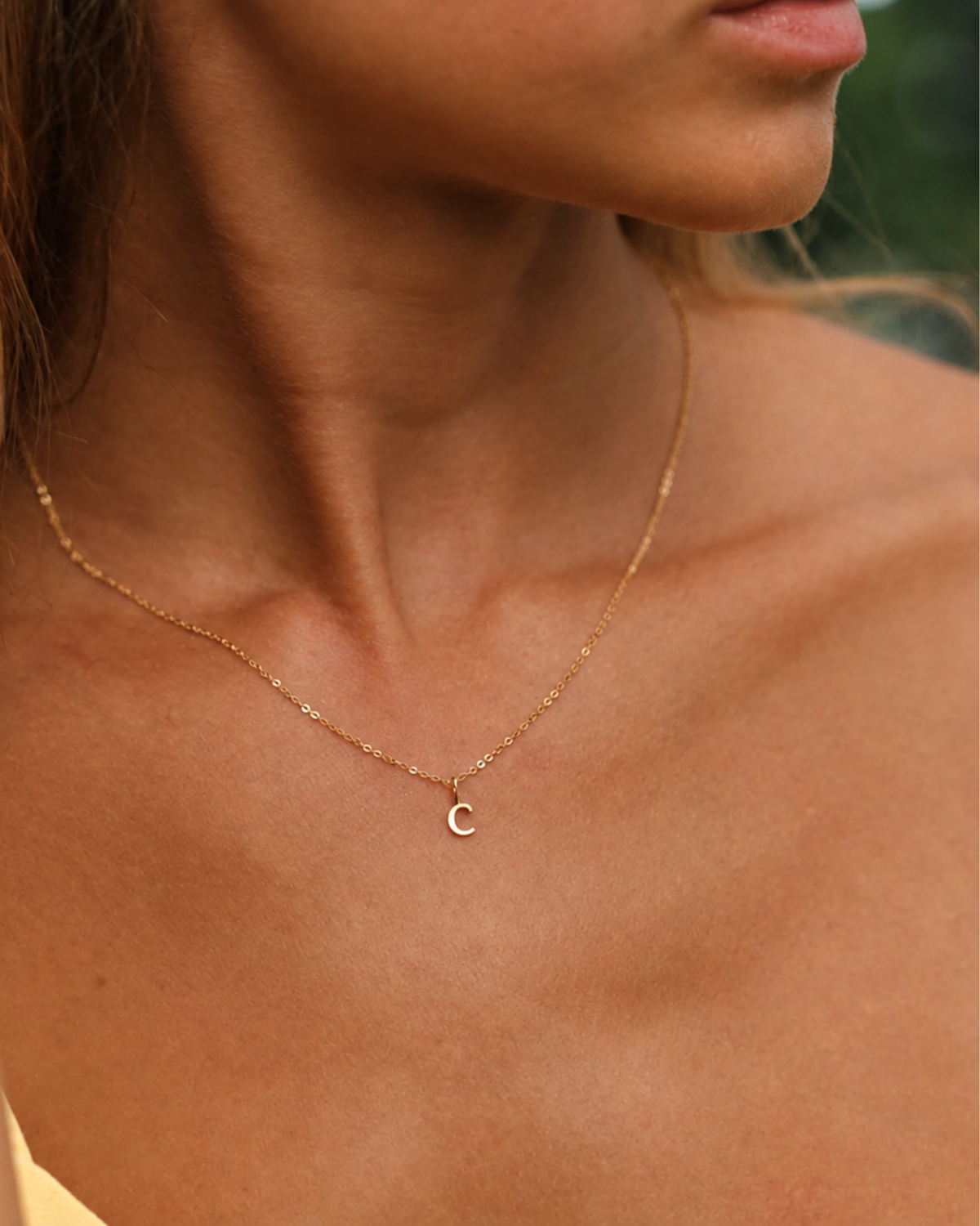 Ivy Letter Necklace